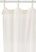 LeGer Home Gardine Jada Weiß Bio-Baumwolle Schlaufen blickdicht Bild 5