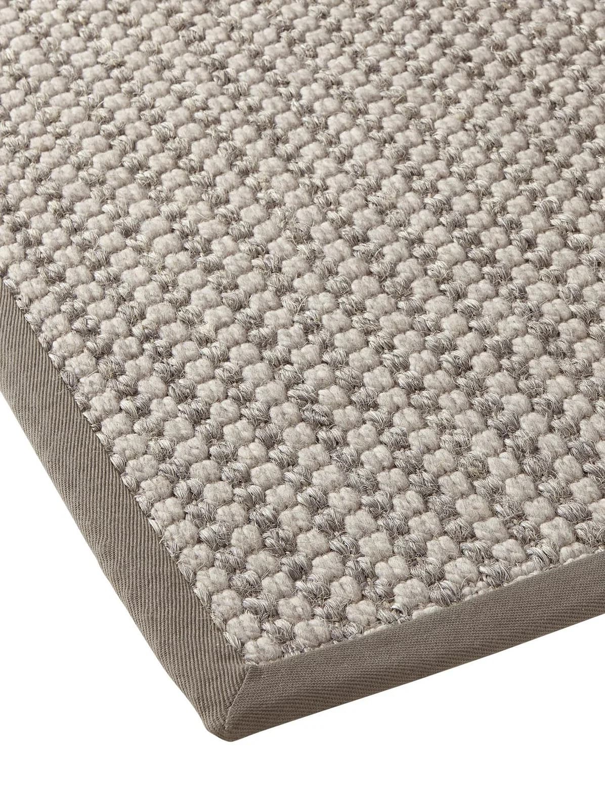 HEINE HOME Teppich Grau Sisal/Wolle