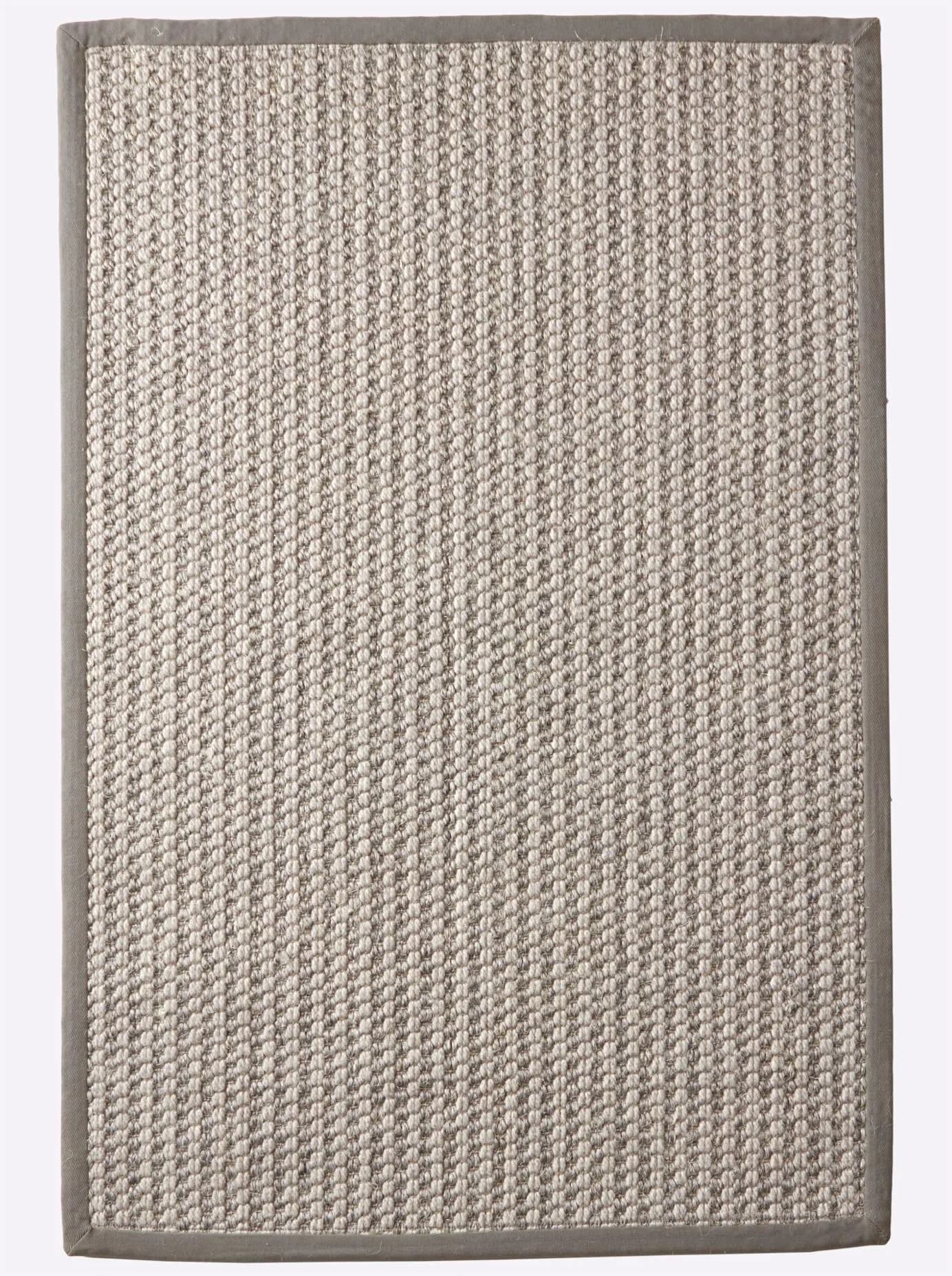 HEINE HOME Gr. 5 Teppich Sisal/Wolle Grau