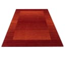 THEKO Gabbeh Super Wollteppich Handgewebt Rot Meliert Bild 4