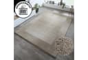 THEKO Gabbeh Super Wollteppich Handgewebt Beige Meliert Bild 2