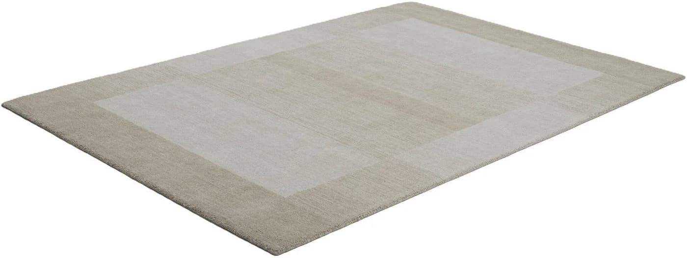 THEKO Gabbeh Super Wollteppich Handgewebt Beige Meliert - Bild 4