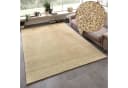 THEKO Gabbeh Wollteppich Beige Handgefertigt Meliert Bild 2
