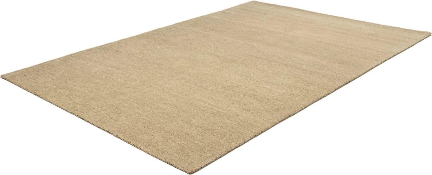 THEKO Gabbeh Wollteppich Beige Handgefertigt Meliert - Bild 5