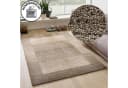 THEKO Gabbeh Super Wollteppich Handgewebt Braun Meliert Bild 2
