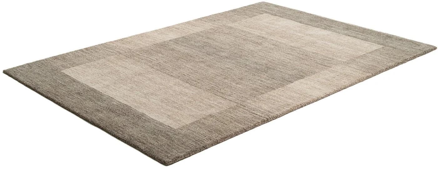 THEKO Gabbeh Super Wollteppich Handgewebt Braun Meliert - Bild 5