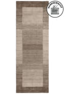 THEKO Wollteppich Gabbeh Super Handgewebt Braun Bild 2