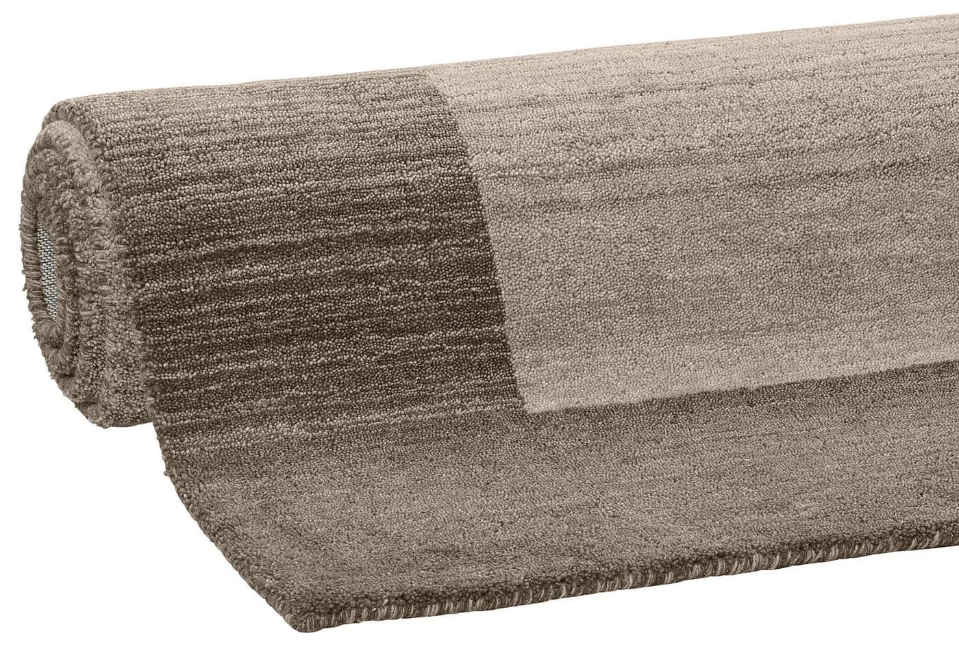 THEKO Wollteppich Gabbeh Super Handgewebt Braun - Bild 4