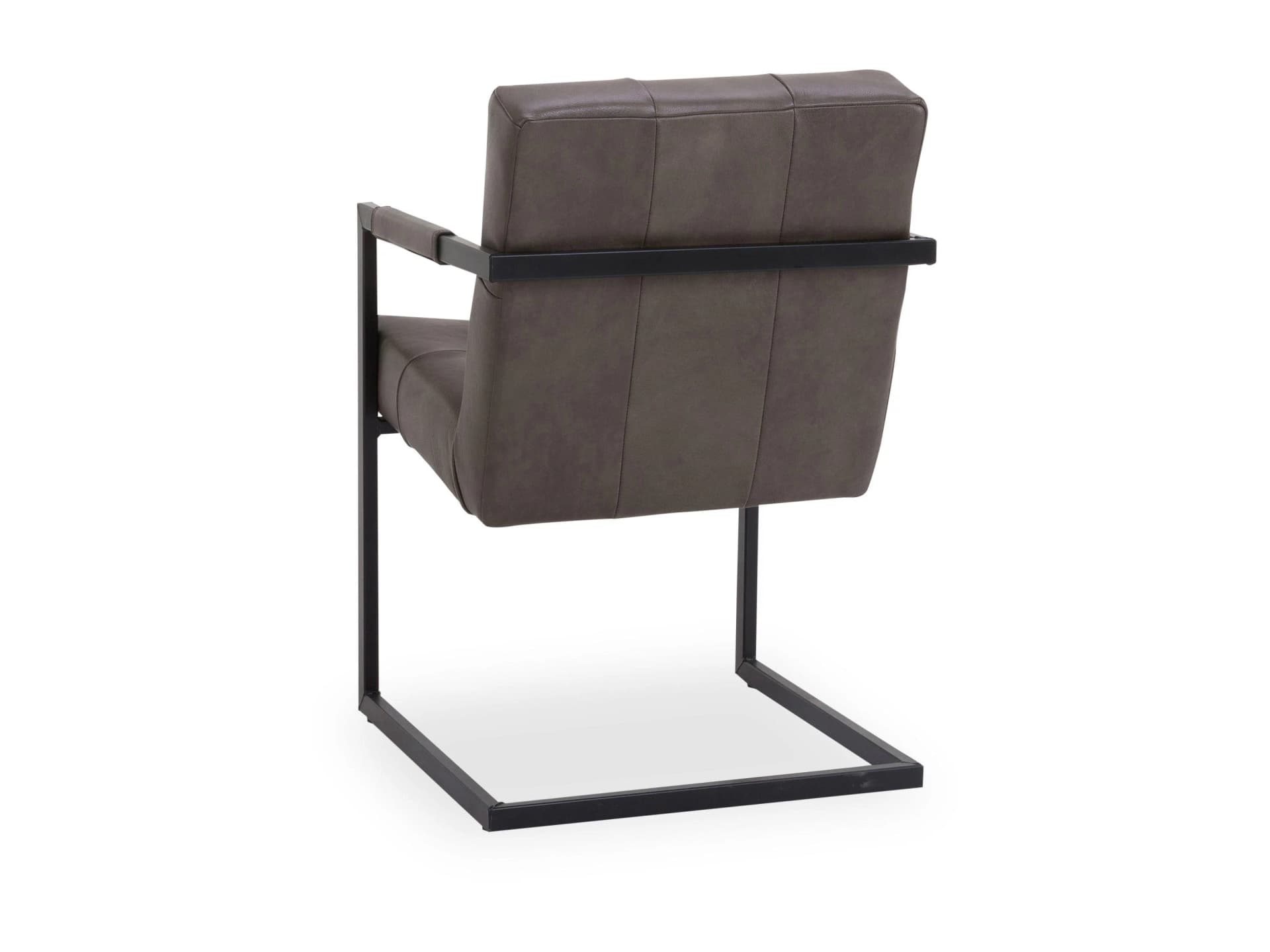 Rolf Weber Freischwinger FRECHEN 3 Leder Schwarz
