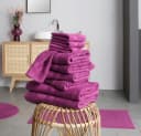 OTTO home Handtuch Set Vanessa 10-tlg. Beere Walkfrottee Bild 5