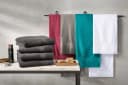 OTTO HOME Duschtuch-Set Juna 4-tlg. Petrol Baumwolle Bild 1