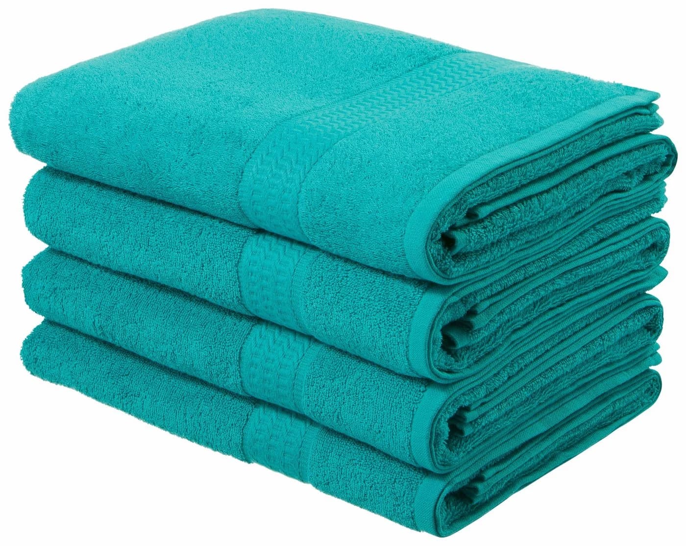 OTTO HOME Duschtuch-Set Juna 4-tlg. Petrol Baumwolle - Bild 2
