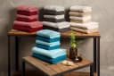 OTTO home Handtuch Set Anna 6-tlg. Grau Walkfrottee Bild 5