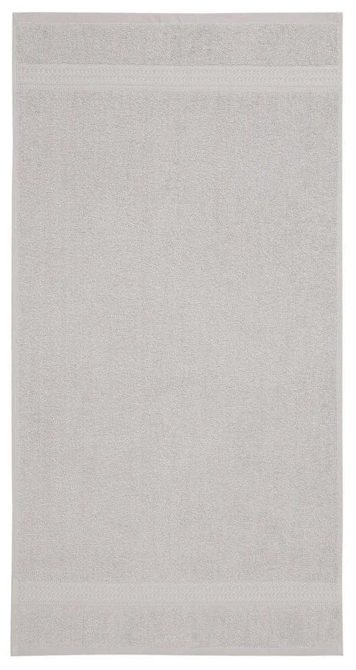 OTTO HOME Duschtuch-Set Juna 4-tlg. Hellgrau Baumwolle - Bild 3