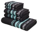 Bruno Banani Handtuch Set Daniel 5-tlg. Anthrazit Walkfrottee Bild 2