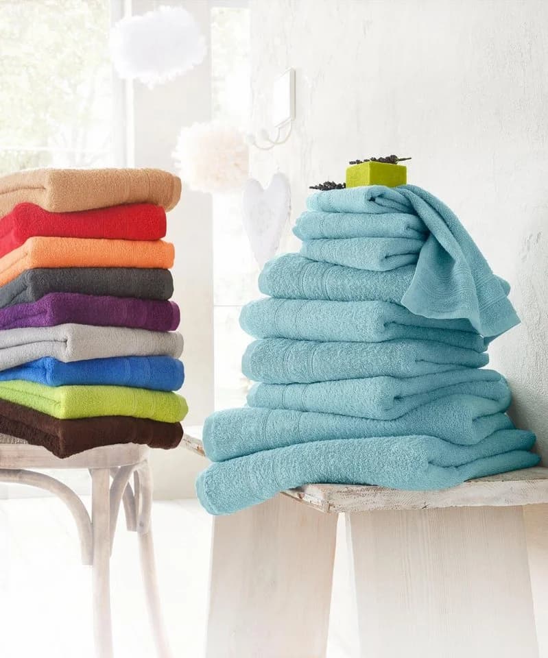 OTTO HOME Handtuch Set Inga 10-tlg. Blau 100% Baumwolle - Bild 5