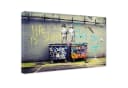Leinwando Banksy Leinwandbild Life is short Urban Street Art Bild 2