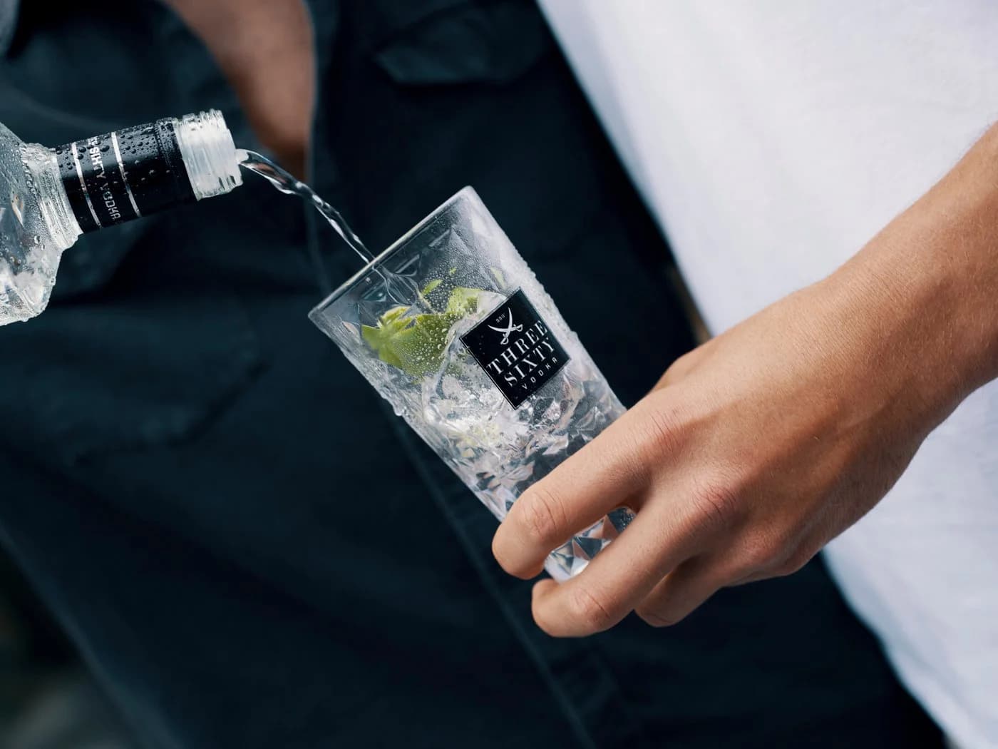 Mixcompany Three Sixty Vodka Longdrinkgläser 12er Set eckig 0,3l Glas - Bild 3
