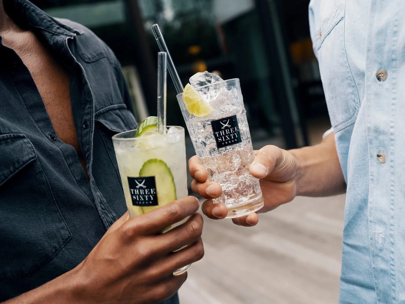 Mixcompany Three Sixty Vodka Longdrinkgläser 12er Set eckig 0,3l Glas - Bild 5