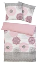 OTTO home Bettwäsche Tesso Rosa Grau Ornamente Baumwolle Bild 2