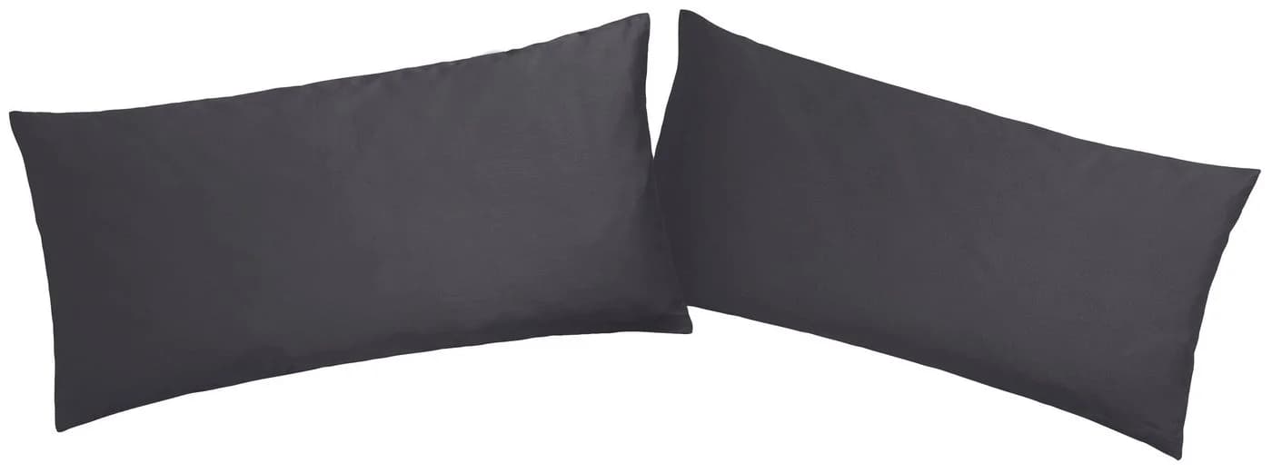 Kissenbezug OTTO HOME Mila Anthrazit 40x80 cm Satin - Bild 2