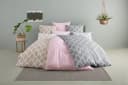 OTTO HOME Wendebettwäsche Alba Rosa Weiß 135x200 cm Biber Bild 3