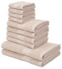 OTTO HOME Handtuch Set Melli Beige 10-tlg. Walkfrottee Bild 2