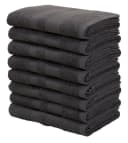 OTTO HOME Handtuch-Set Vanessa 8-tlg. Anthrazit Walkfrottee Bild 2