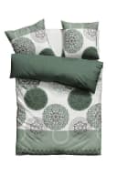 OTTO home Bettwäsche Tesso Grün 100% Baumwolle Ornamente Bild 2