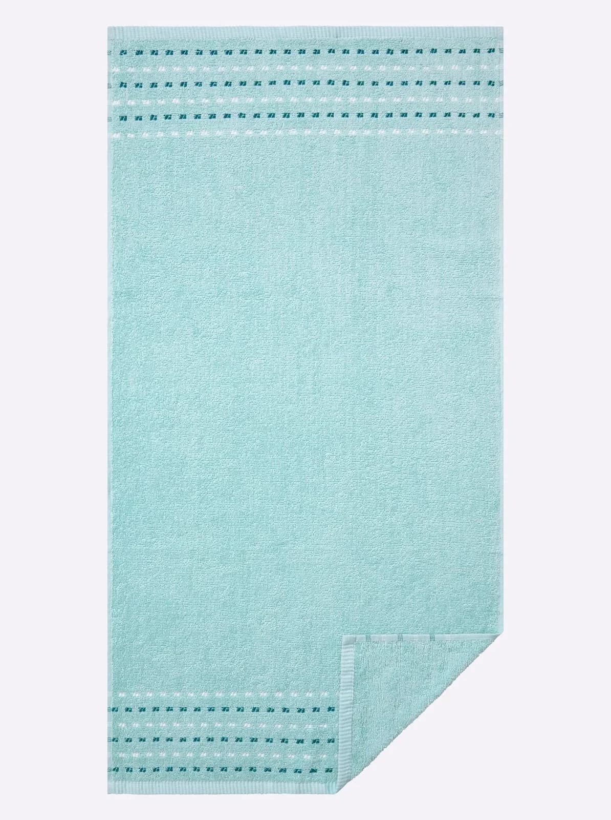 wäschepur Handtuch mint 100% Baumwolle Frottier