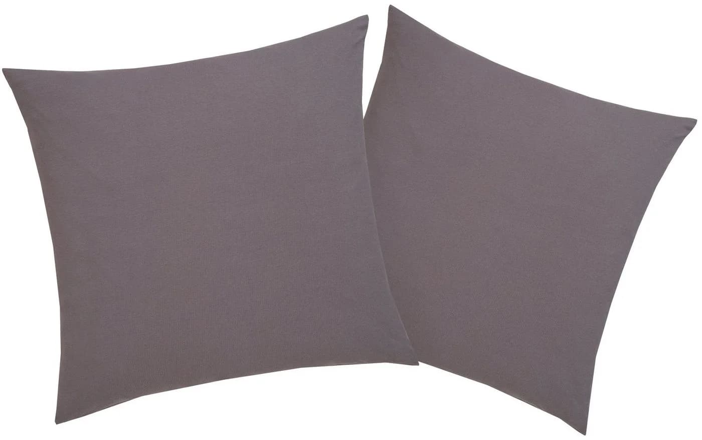 OTTO HOME Kissenbezug Cremona2 Anthrazit Jersey 100% Baumwolle 80x80cm - Bild 2