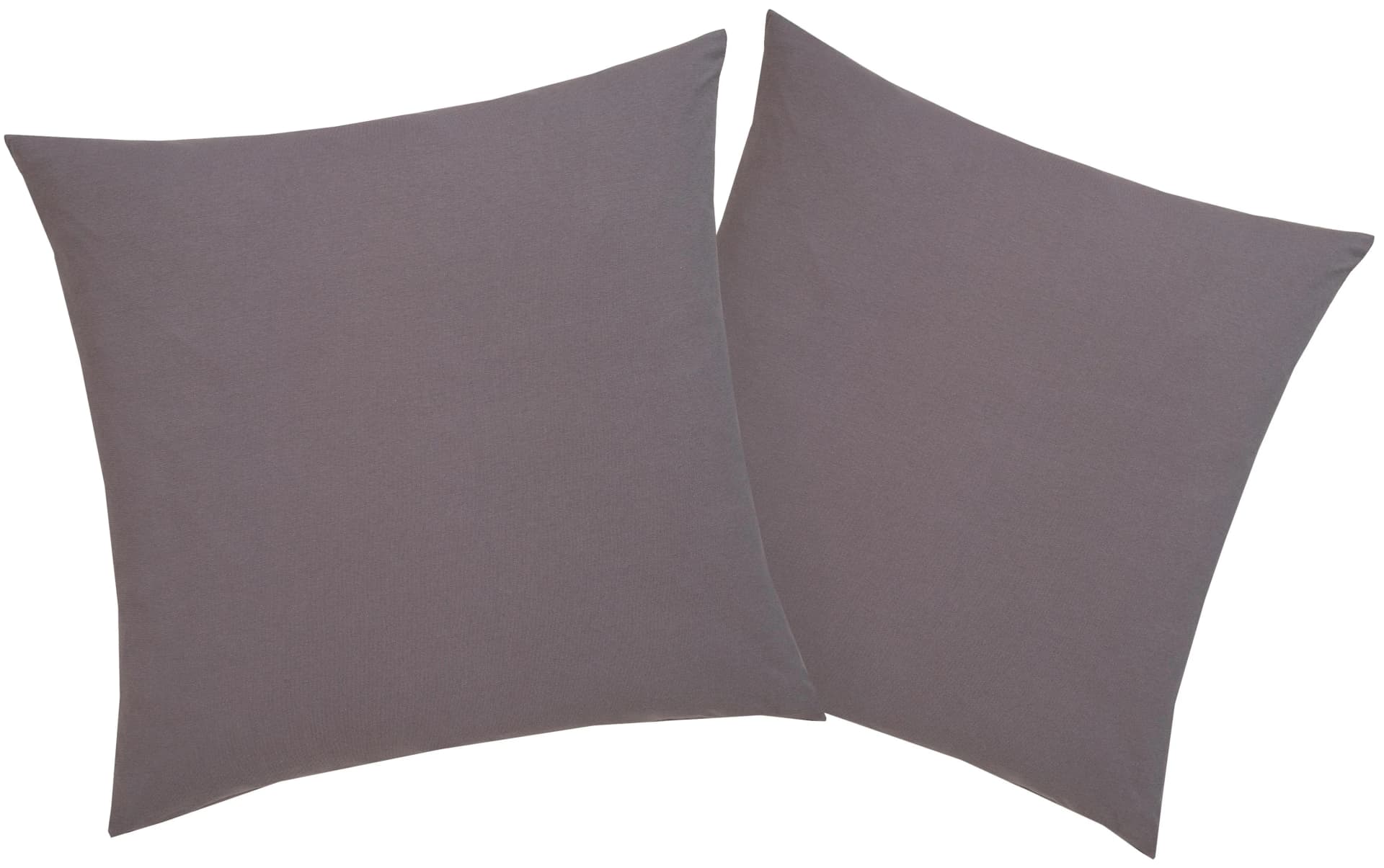 OTTO HOME Kissenbezug Cremona2 Anthrazit Jersey 100% Baumwolle 80x80cm - Bild 5
