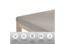 OTTO HOME Spannbettlaken Jersey Grau Taupe 100% Baumwolle Bild 3