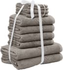 OTTO HOME Handtuch Set Regona 10-tlg Grau Frottee 500g/m² Bild 3