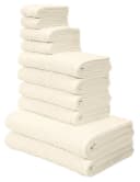 OTTO HOME Handtuch Set Regona 10-tlg Creme Frottee 500g/m² Bild 2