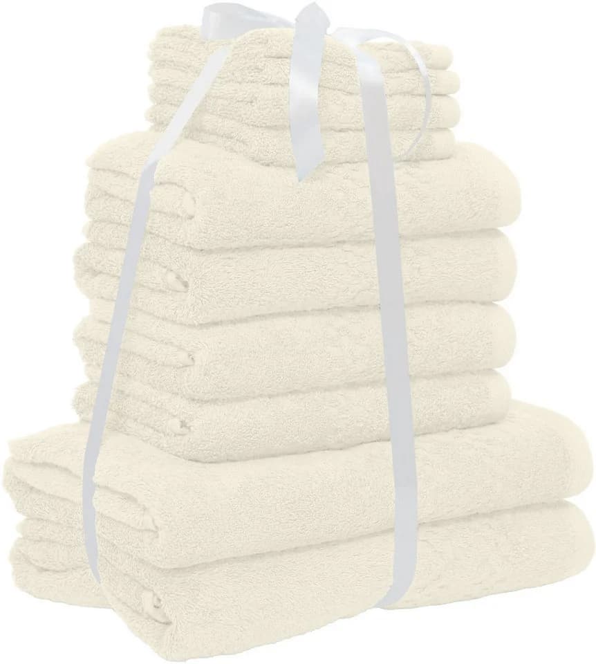 OTTO HOME Handtuch Set Regona 10-tlg Creme Frottee 500g/m² - Bild 3