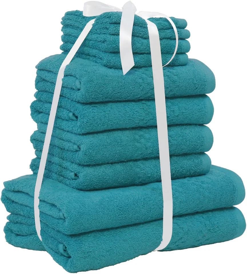 OTTO HOME Handtuch Set Regona 10-tlg. Petrol Frottee - Bild 3