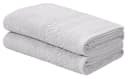OTTO HOME Regona Duschtuch-Set 70x140cm Hellgrau 100% Baumwolle Bild 2
