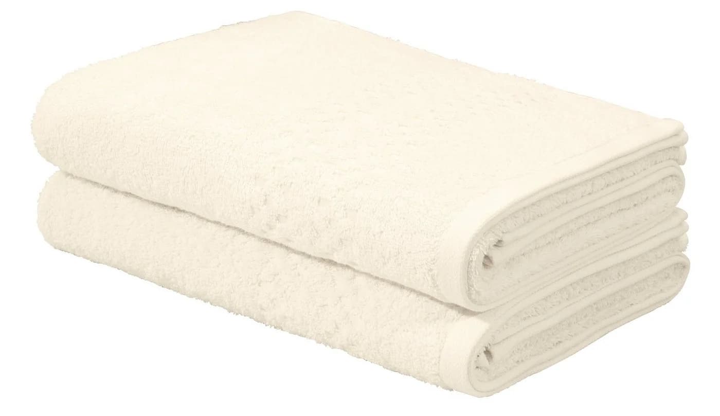OTTO HOME Regona Duschtuch Set Beige 100% Baumwolle Frottee - Bild 2