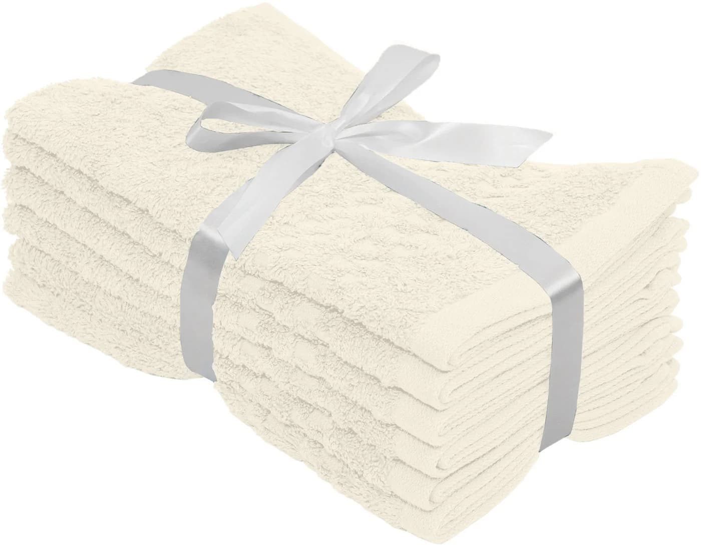 OTTO HOME Gästehandtücher Set Creme Frottier 100% Baumwolle - Bild 3