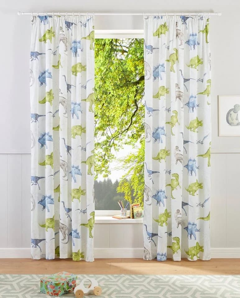 OTTO home Gardine Dino Polyester Kindergardine Dinosaurier - Bild 2
