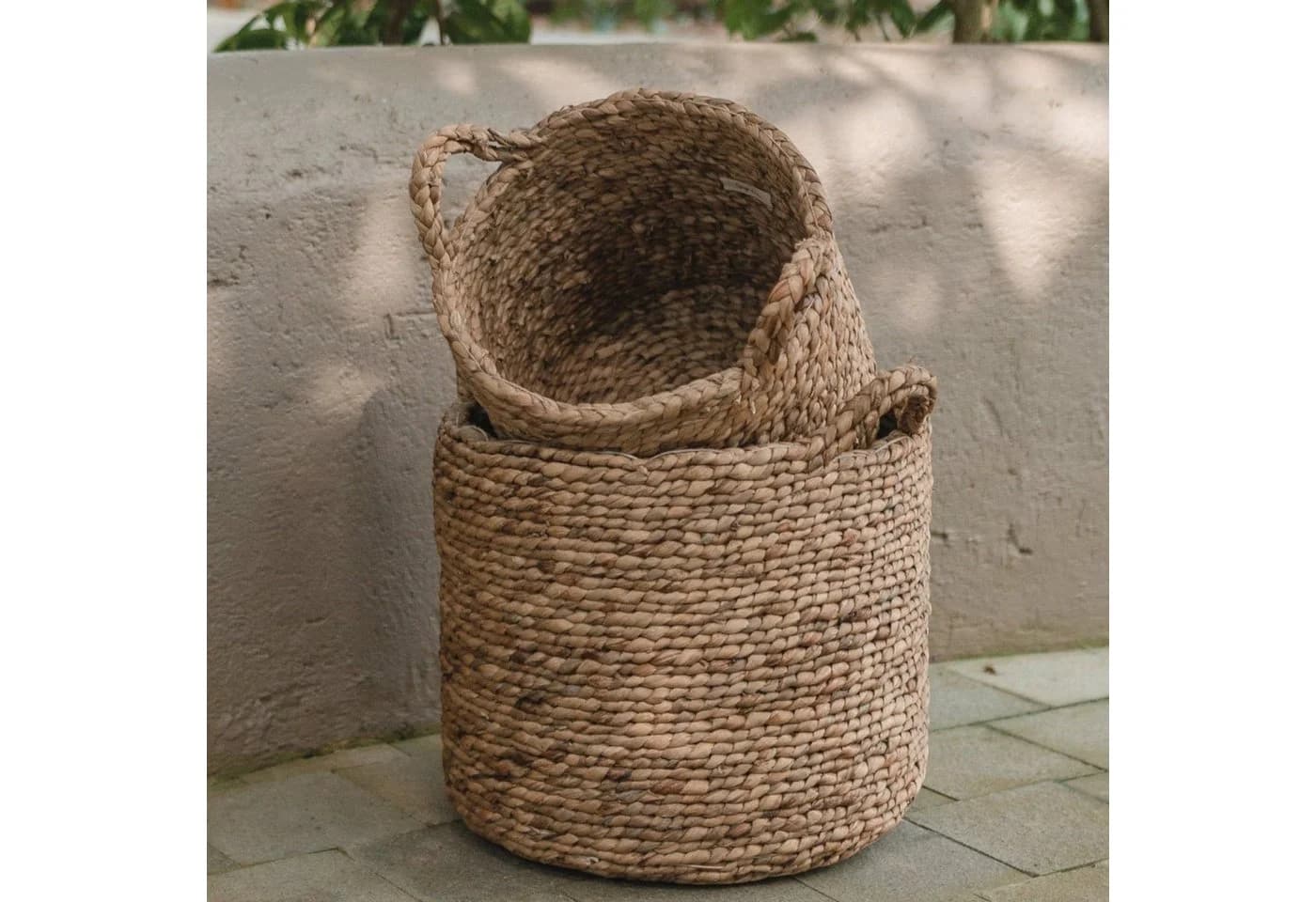 Soeji Aufbewahrungskorb BALAI Wasserhyazinthe Natur - Bild 2