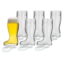 Stölzle Lausitz Bierglas Stiefel 1000 ml 6er Set transparent Bild 1