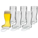 Stölzle Lausitz Bierglas Stiefel 1000 ml 6er Set transparent Bild 2