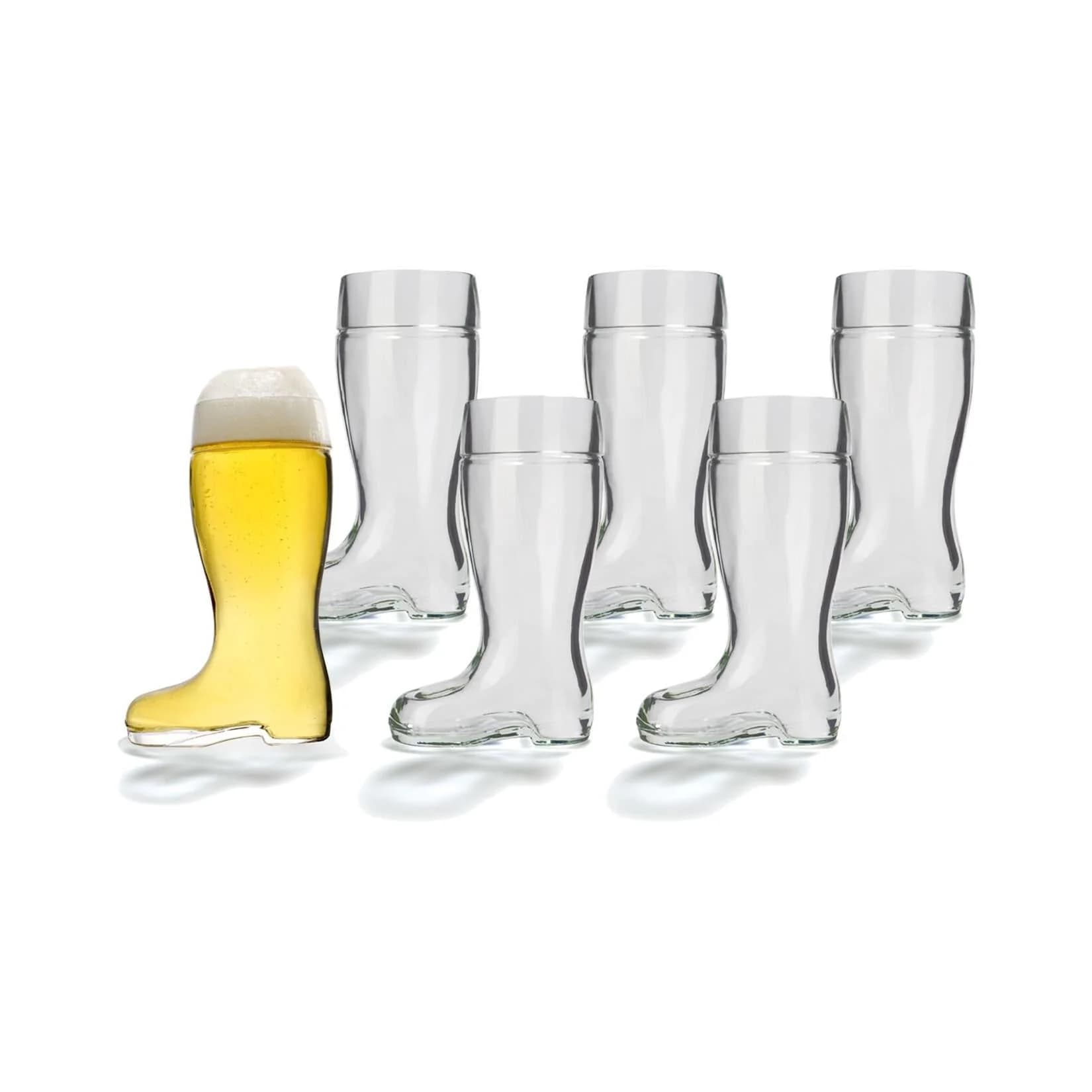 Stölzle Bierglas Stiefel 250 ml 6er Set transparent