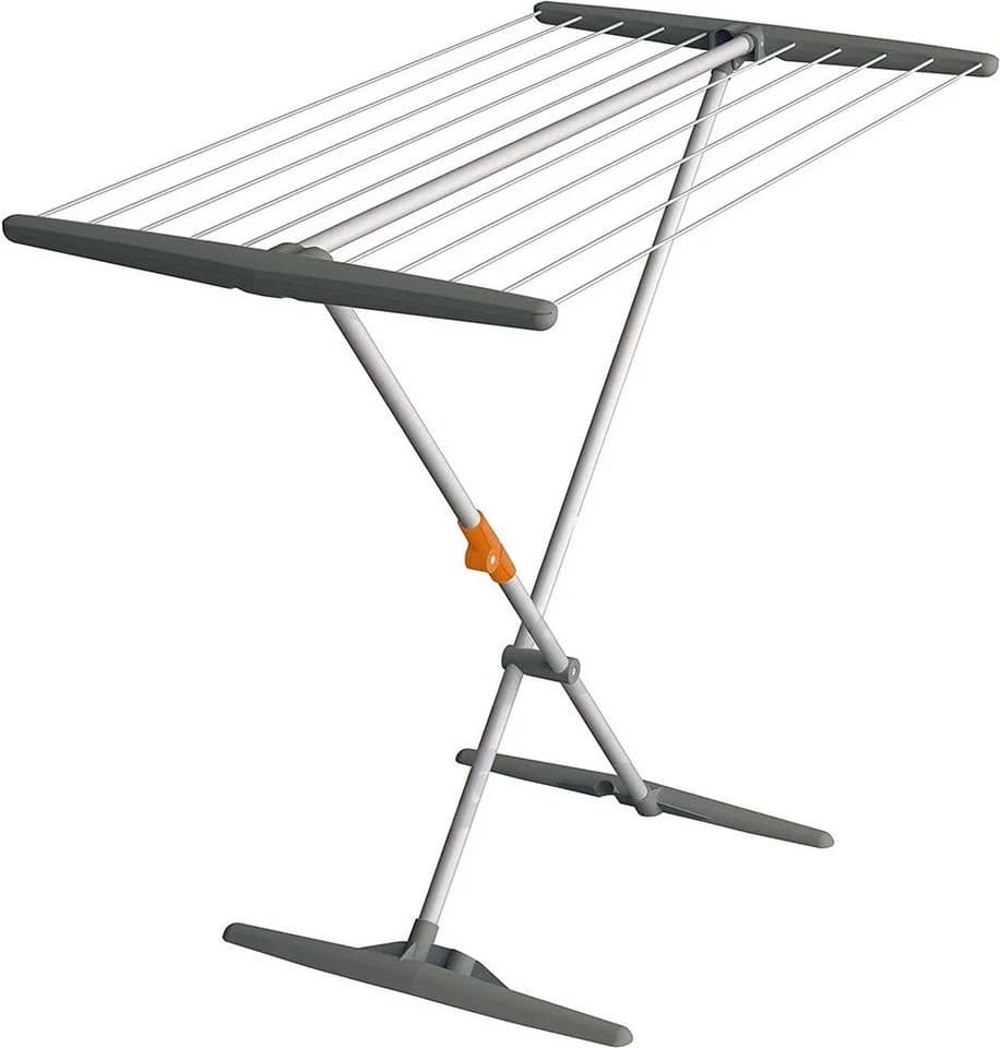 Juwel Balkonwäschetrockner Grau Aluminium