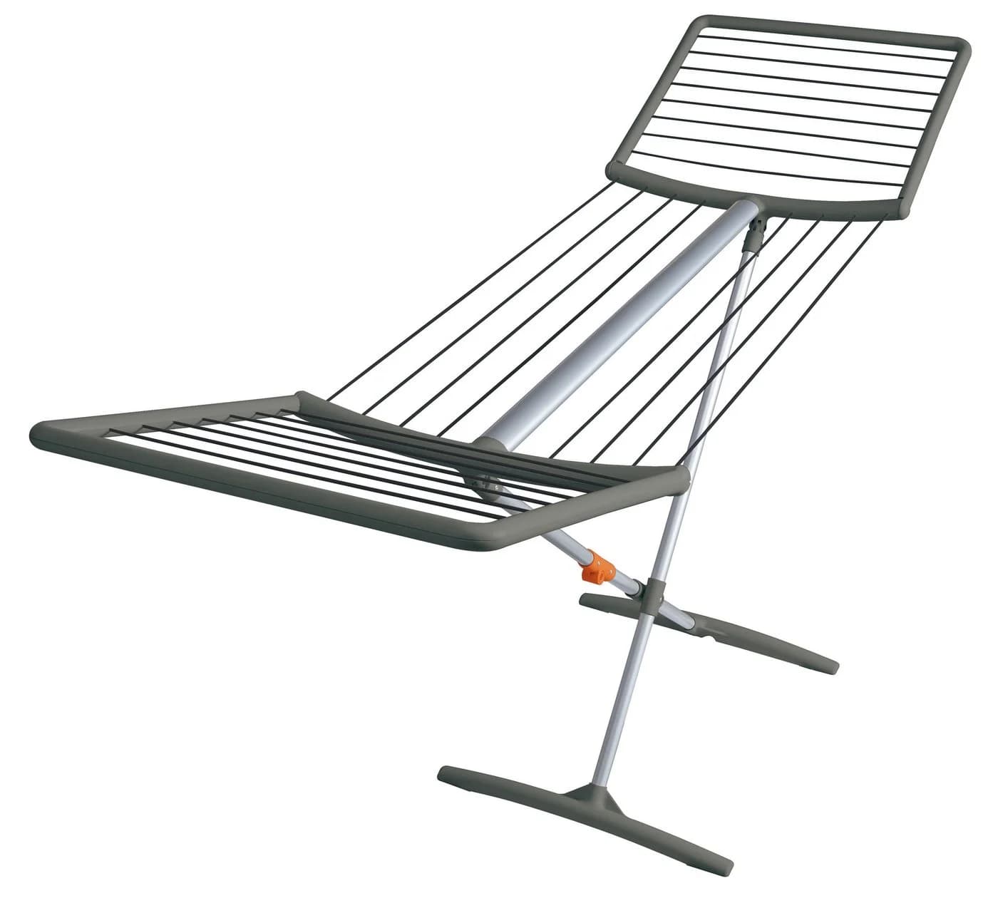Juwel Flügelwäschetrockner Fashiondry Aluminium Grau