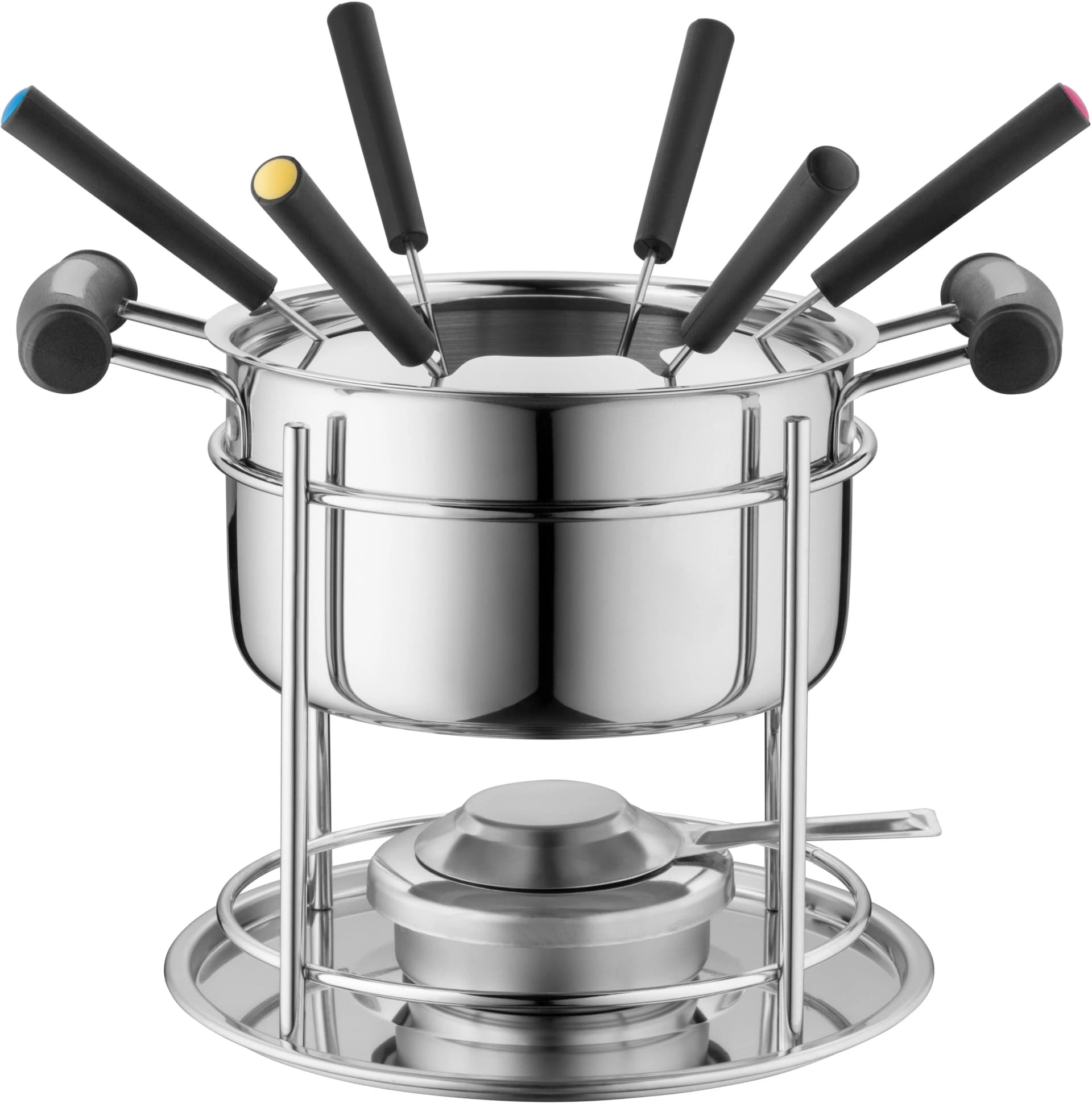 Mäser Fondueset 11-teilig Silber Edelstahl - Bild 2