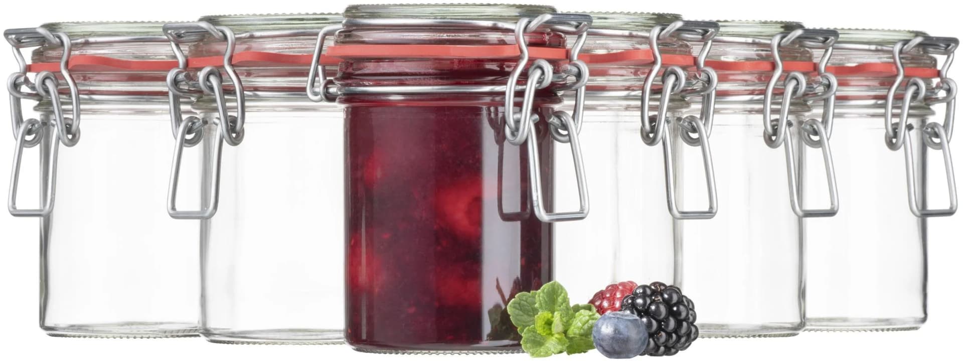 Einmachglas MÄSER Gothika Einkochglas Set transparent - Bild 2