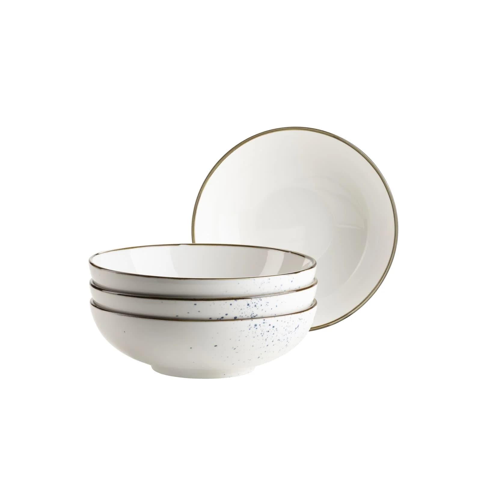 Mäser Schüssel-Set Porzellan Pintar Creme Naturtöne